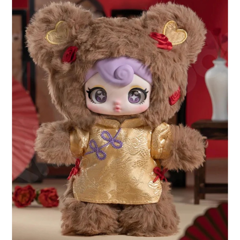 SUNYCOCO Rebellious Sweetheart Series Confirmed Blind Box Figure 'Qipao Bear'